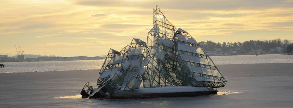 Sculpture by Monica Bonvicin - Oslo Harbour Norway
